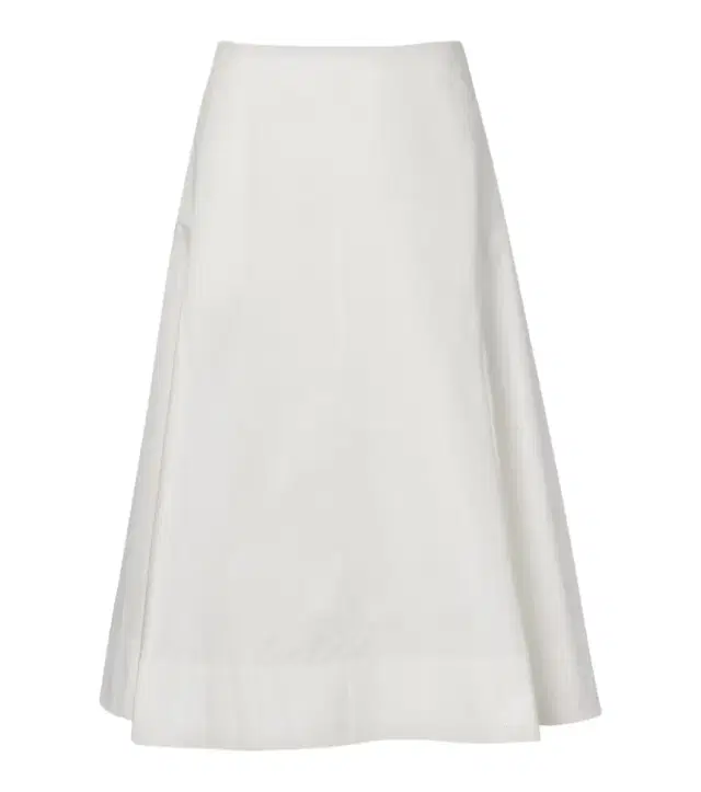 Artin cotton midi skirt
