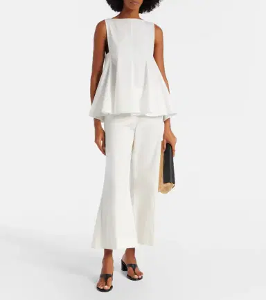 Khaite Marita cotton top | Thumbnail 3