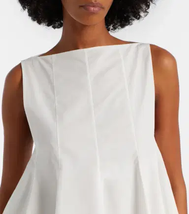 Khaite Marita cotton top | Thumbnail 4
