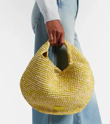 Khaite Olivia Medium raffia top-handle bag | Thumbnail 4