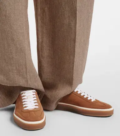Loro Piana Tennis suede sneakers | Thumbnail 5 Loro Piana Tennis suede sneakers | Thumbnail 5