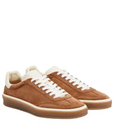 Loro Piana Tennis suede sneakers | Thumbnail 1 Loro Piana Tennis suede sneakers | Thumbnail 1