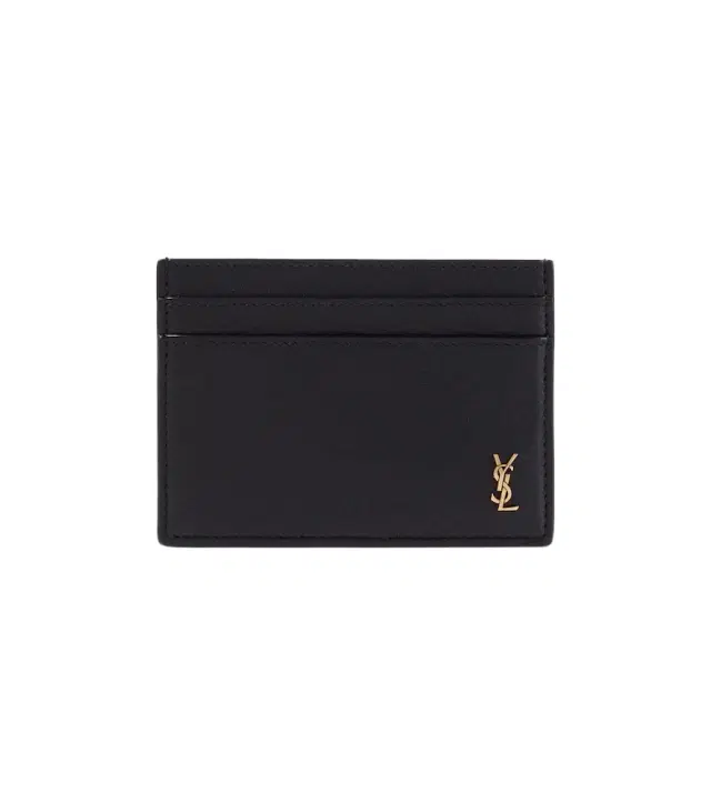 Saint Laurent Cassandre leather card holder