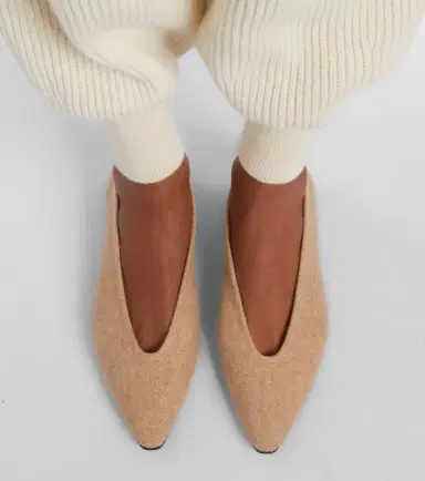 Loro Piana Rebecca herringbone ballet flats | Thumbnail 6 Loro Piana Rebecca herringbone ballet flats | Thumbnail 6