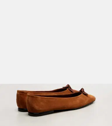 Loro Piana Primula suede ballet flats | Thumbnail 2 Loro Piana Primula suede ballet flats | Thumbnail 2