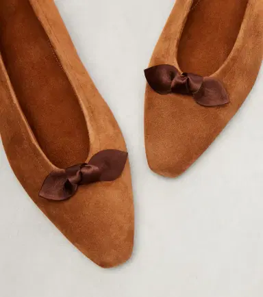Loro Piana Primula suede ballet flats | Thumbnail 3 Loro Piana Primula suede ballet flats | Thumbnail 3