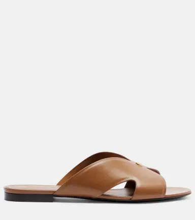 Loro Piana Vera leather slides | Thumbnail 2 Loro Piana Vera leather slides | Thumbnail 2