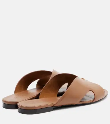 Loro Piana Vera leather slides | Thumbnail 3 Loro Piana Vera leather slides | Thumbnail 3
