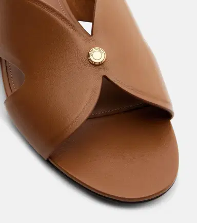 Loro Piana Vera leather slides | Thumbnail 4 Loro Piana Vera leather slides | Thumbnail 4