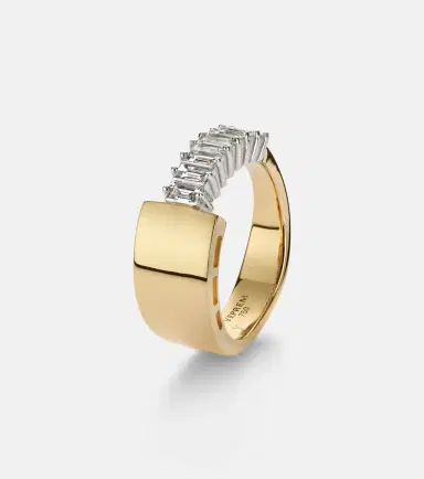 Yeprem 18kt yellow and white gold ring with diamonds | Thumbnail 2 Yeprem 18kt yellow and white gold ring with diamonds | Thumbnail 2