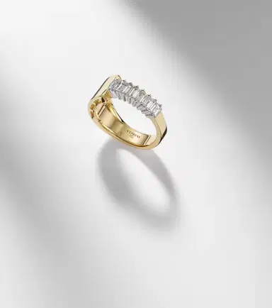 Yeprem 18kt yellow and white gold ring with diamonds | Thumbnail 5 Yeprem 18kt yellow and white gold ring with diamonds | Thumbnail 5
