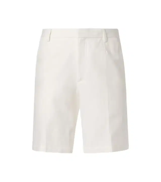 Cotton and linen shorts