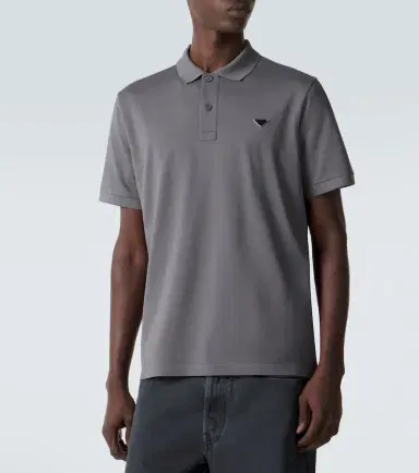 Prada Cotton piqué polo shirt | Thumbnail 3
