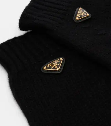Prada Virgin wool gloves | Thumbnail 2