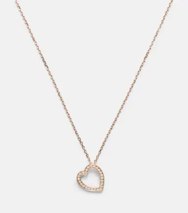 Repossi Antifer 18kt rose gold pendant necklace with diamonds | Thumbnail 2 Repossi Antifer 18kt rose gold pendant necklace with diamonds | Thumbnail 2