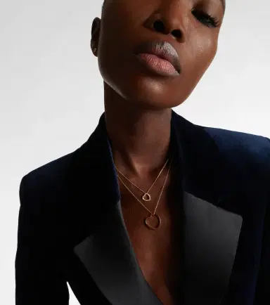 Repossi Antifer 18kt rose gold pendant necklace with diamonds | Thumbnail 3 Repossi Antifer 18kt rose gold pendant necklace with diamonds | Thumbnail 3
