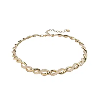 SHAY JEWELRY Wave 18kt gold necklace with diamonds | Thumbnail 1