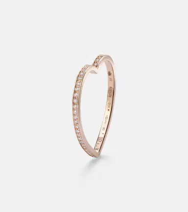 Repossi Antifer 18kt rose gold ring with diamonds | Thumbnail 2 Repossi Antifer 18kt rose gold ring with diamonds | Thumbnail 2