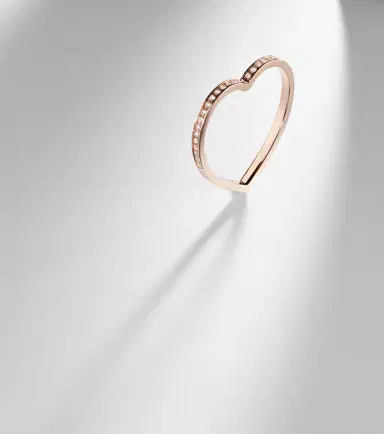 Repossi Antifer 18kt rose gold ring with diamonds | Thumbnail 5 Repossi Antifer 18kt rose gold ring with diamonds | Thumbnail 5