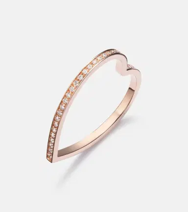 Repossi Antifer 18kt rose gold ring with diamonds | Thumbnail 6 Repossi Antifer 18kt rose gold ring with diamonds | Thumbnail 6