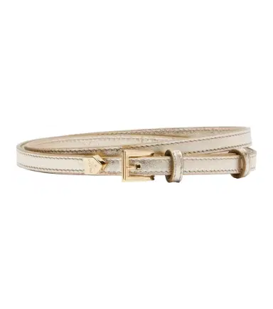 Prada Metallic leather belt | Thumbnail 1 Prada Metallic leather belt | Thumbnail 1