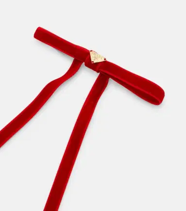 Prada Velvet hair clip | Thumbnail 2