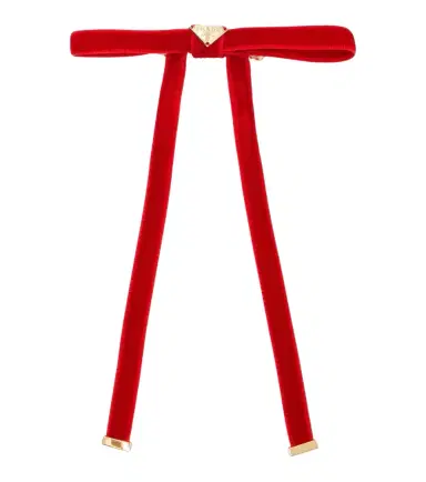 Prada Velvet hair clip | Thumbnail 1