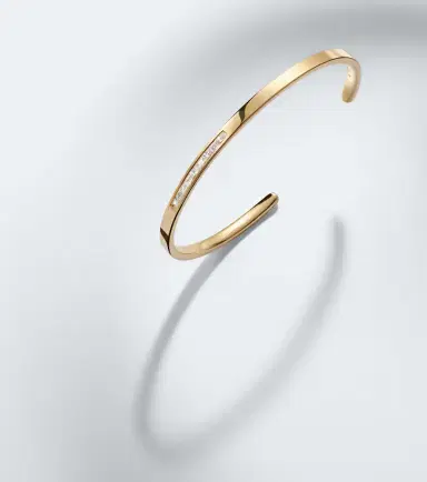 SHAY JEWELRY 18kt gold bangle with diamonds | Thumbnail 3