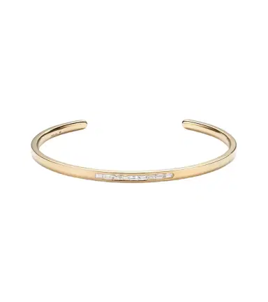 SHAY JEWELRY 18kt gold bangle with diamonds | Thumbnail 1
