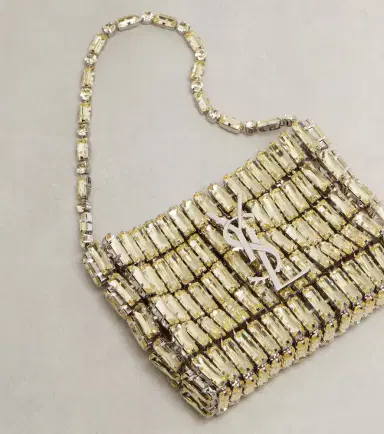 Saint Laurent Evening Micro embellished top-handle bag | Thumbnail 4 Saint Laurent Evening Micro embellished top-handle bag | Thumbnail 4