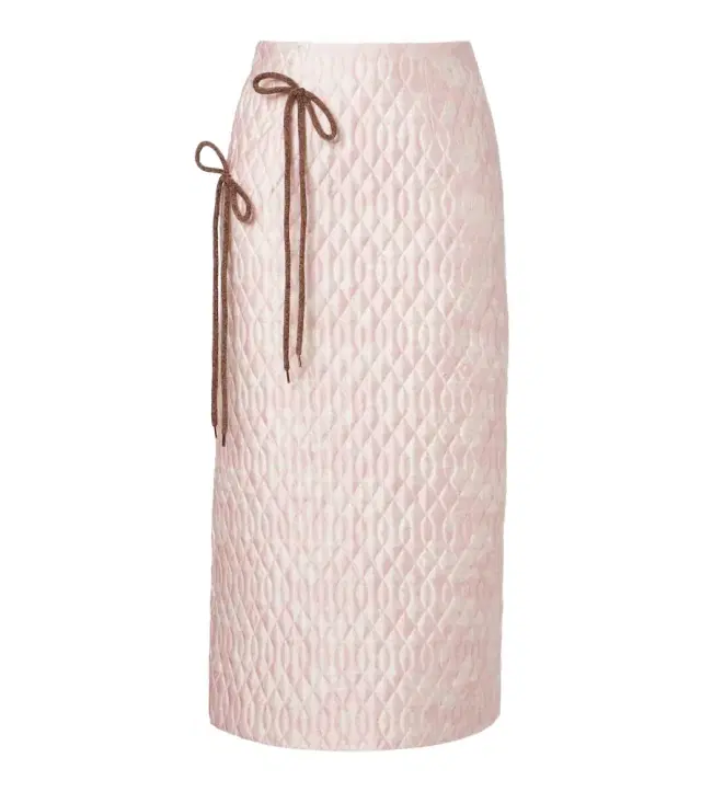 Simone Rocha Floral quilted pencil skirt