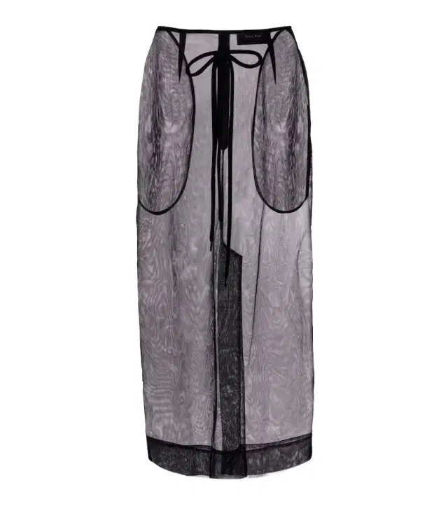 Simone Rocha Bow-detail tulle midi skirt