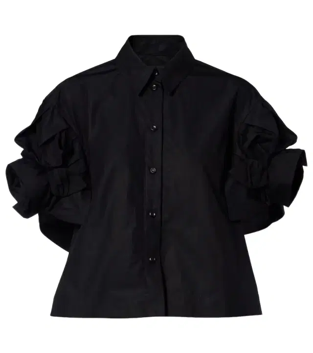 Simone Rocha Puff-sleeve cotton shirt