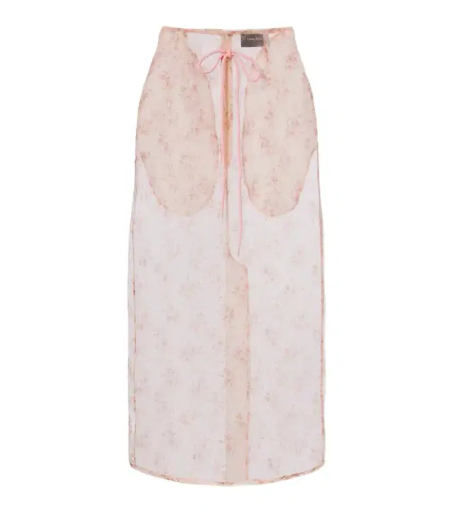 Simone Rocha Floral midi skirt