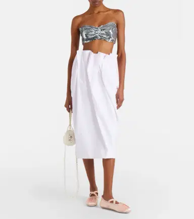 Simone Rocha Sequined bandeau top | Thumbnail 3