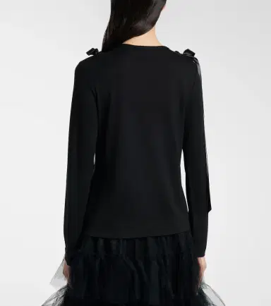 Simone Rocha Bow-detail jersey top | Thumbnail 2
