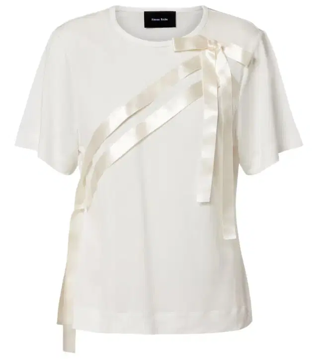 Simone Rocha Bow-detail jersey T-shirt