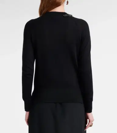 Simone Rocha Embellished wool and silk cardigan | Thumbnail 2 Simone Rocha Embellished wool and silk cardigan | Thumbnail 2