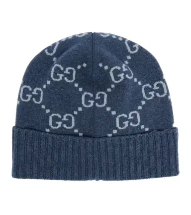 Gucci GG jacquard cashmere beanie | Thumbnail 1