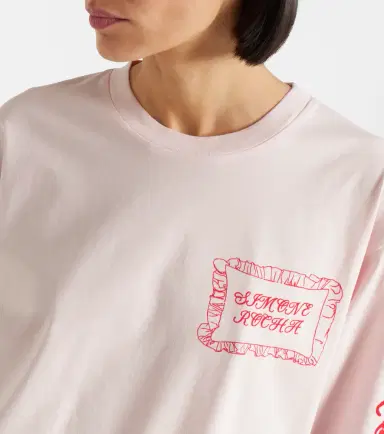 Simone Rocha Pillowcase printed cotton jersey T-shirt | Thumbnail 4