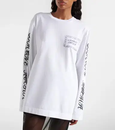 Simone Rocha Printed cotton jersey top | Thumbnail 2