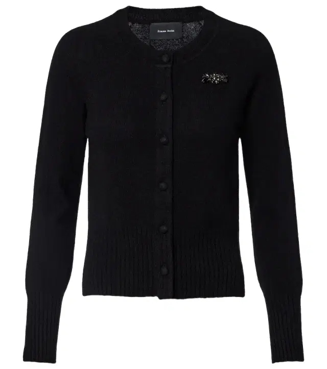 Embellished cashmere cardigan