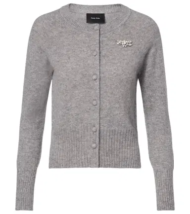 Simone Rocha Embellished cashmere cardigan | Thumbnail 1
