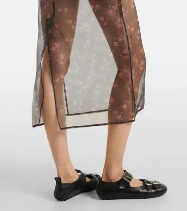 Simone Rocha Floral midi skirt | Thumbnail 3 Simone Rocha Floral midi skirt | Thumbnail 3