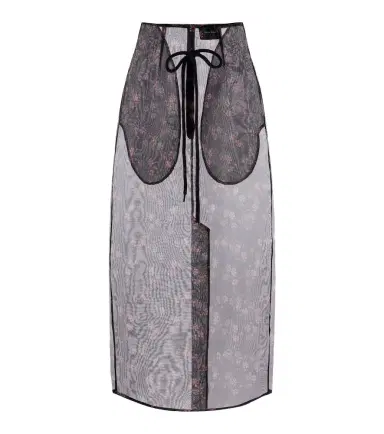 Simone Rocha Floral midi skirt | Thumbnail 1 Simone Rocha Floral midi skirt | Thumbnail 1