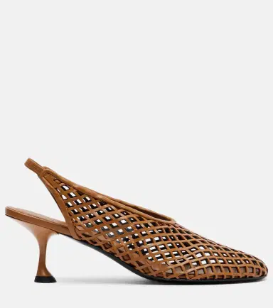 Proenza Schouler Tee leather slingback pumps | Thumbnail 2 Proenza Schouler Tee leather slingback pumps | Thumbnail 2