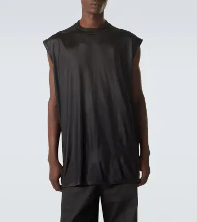 Rick Owens DRKSHDW Tarp jersey tank top | Thumbnail 2 Rick Owens DRKSHDW Tarp jersey tank top | Thumbnail 2