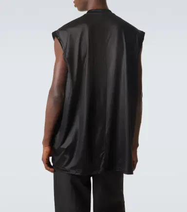 Rick Owens DRKSHDW Tarp jersey tank top | Thumbnail 3 Rick Owens DRKSHDW Tarp jersey tank top | Thumbnail 3