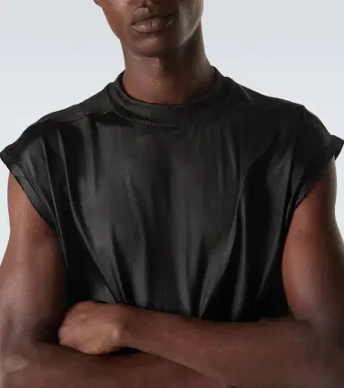 Rick Owens DRKSHDW Tarp jersey tank top | Thumbnail 4 Rick Owens DRKSHDW Tarp jersey tank top | Thumbnail 4