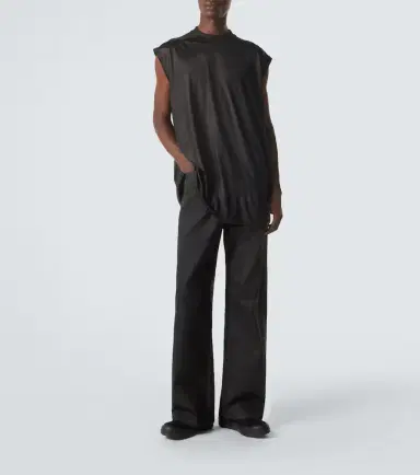 Rick Owens DRKSHDW Tarp jersey tank top | Thumbnail 6 Rick Owens DRKSHDW Tarp jersey tank top | Thumbnail 6
